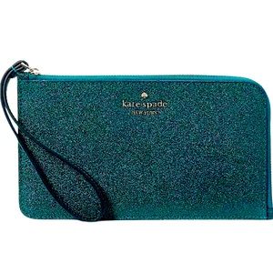 Kate Spade “Lucy” Medium L-Zip Wristlet